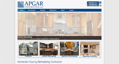 Desktop Screenshot of apgarconstruction.com