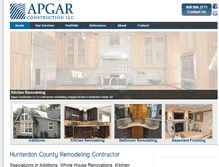 Tablet Screenshot of apgarconstruction.com